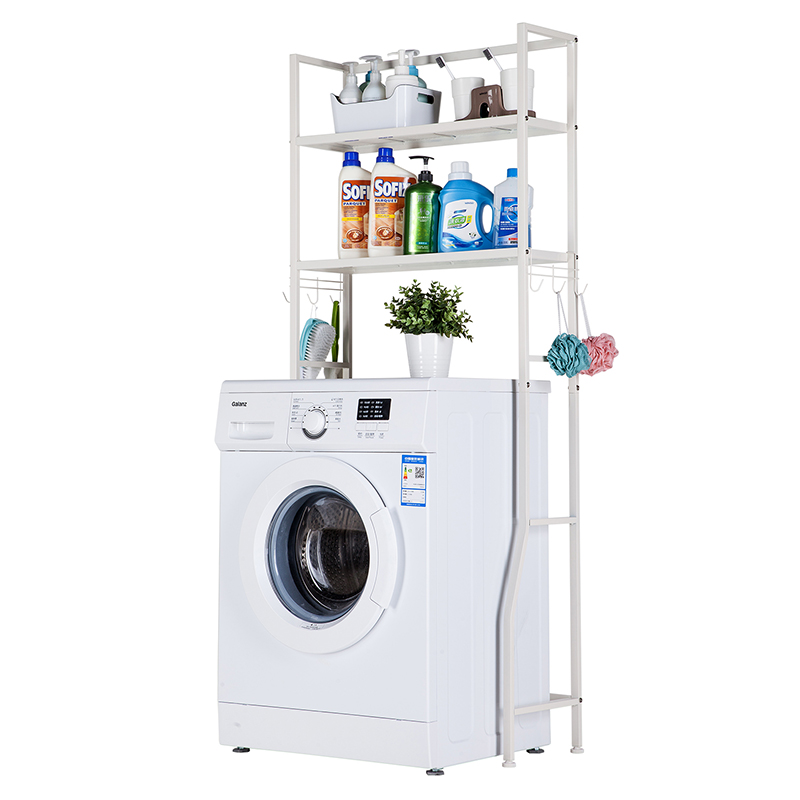 2 Tier Laundry Room Rack Shelving 484-1