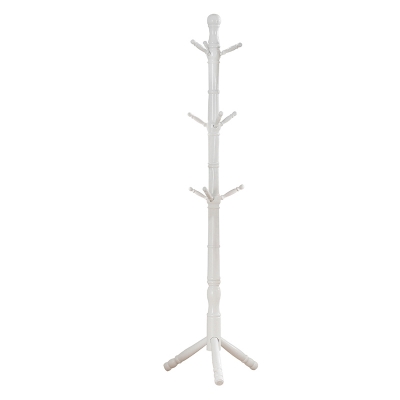 Wooden Tree Coat Rack with 8 Hookers 116