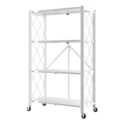 Rack de almacenamiento plegable de 4 niveles