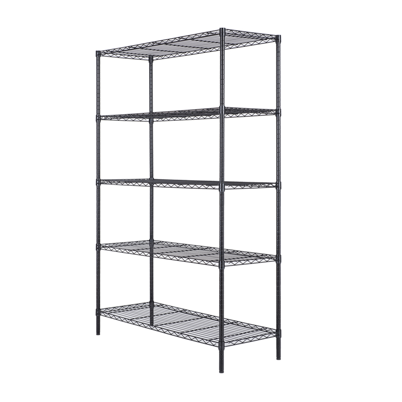 5 Tier Heavy Duty Wire Rack 47.24Wx17.71Dx70.47H inch