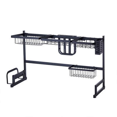 Estante de secado de platos sobre fregadero 4273